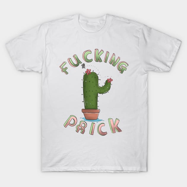 Swearing cacti T-Shirt by paigedefeliceart@yahoo.com